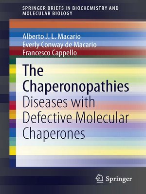 cover image of The Chaperonopathies
